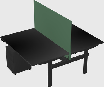 Shared electric desk
