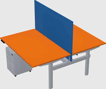 Shared electric desk