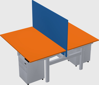 Shared electric desk