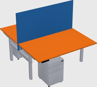 Shared electric desk