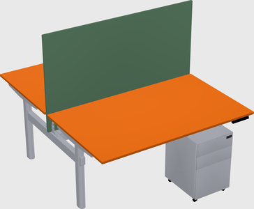 Shared electric desk