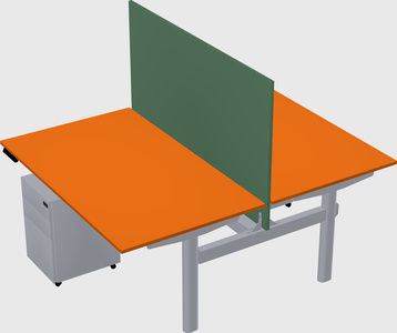 Shared electric desk