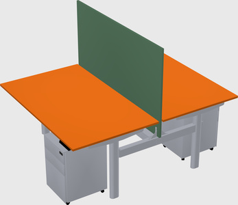 Shared electric desk