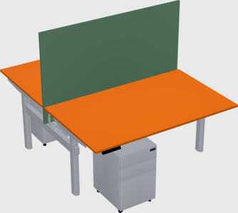 Shared electric desk