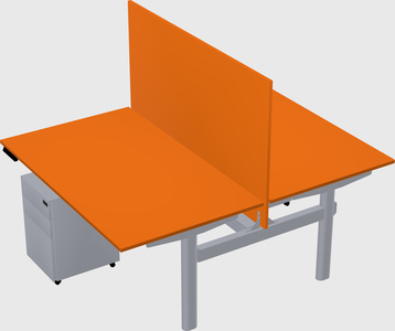 Shared electric desk