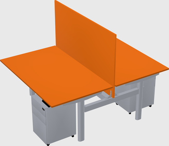 Shared electric desk