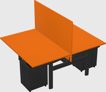 Shared electric desk