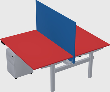 Shared electric desk