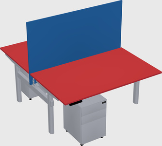 Shared electric desk