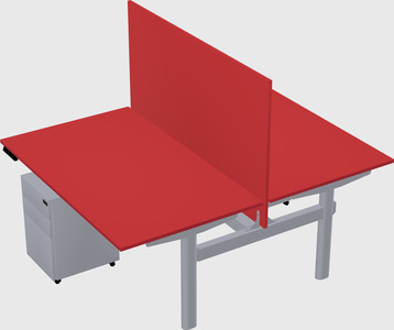 Shared electric desk
