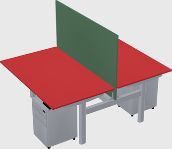 Shared electric desk