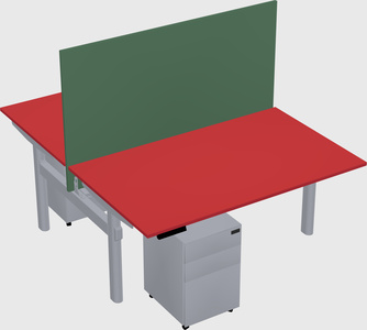 Shared electric desk