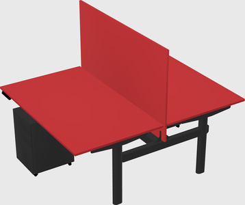 Shared electric desk