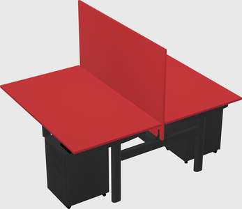 Shared electric desk