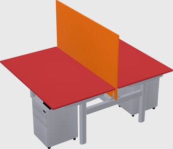 Shared electric desk