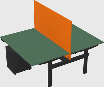 Shared electric desk