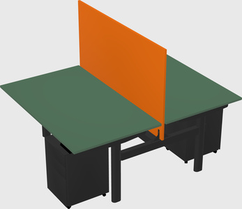 Shared electric desk