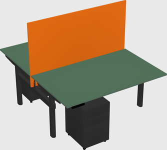 Shared electric desk