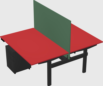 Shared electric desk