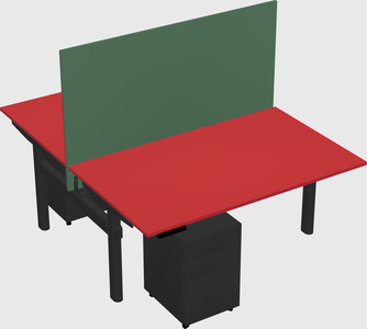 Shared electric desk