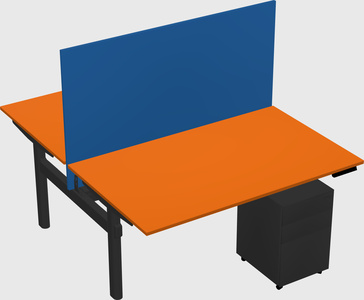Shared electric desk