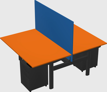 Shared electric desk