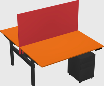 Shared electric desk