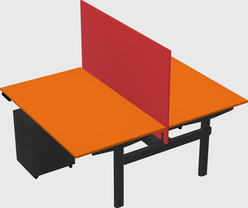 Shared electric desk
