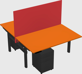 Shared electric desk