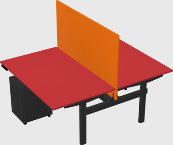 Shared electric desk