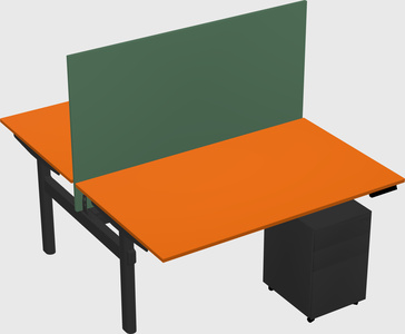 Shared electric desk