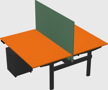 Shared electric desk