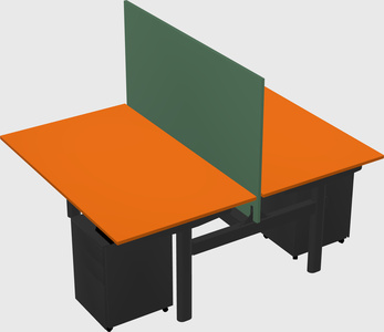 Shared electric desk