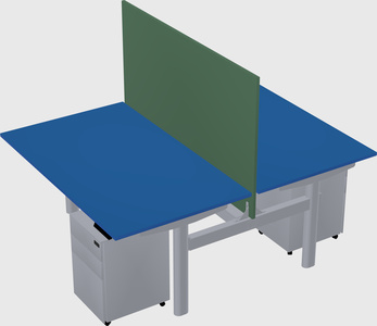 Shared electric desk
