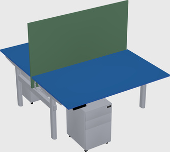 Shared electric desk
