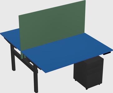 Shared electric desk