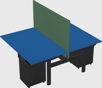 Shared electric desk