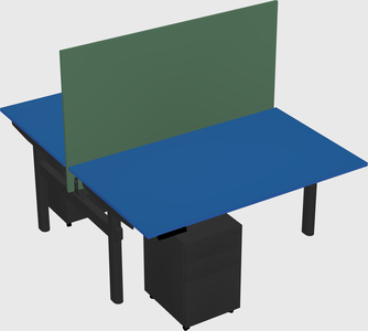 Shared electric desk