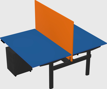 Shared electric desk