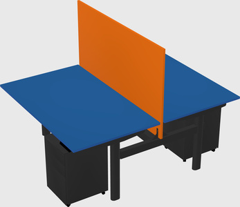 Shared electric desk
