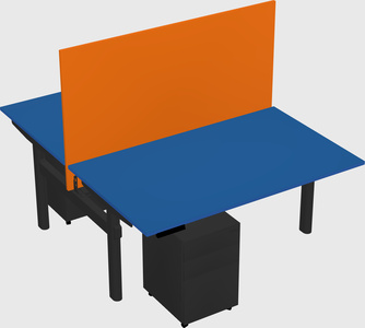 Shared electric desk