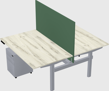 Shared electric desk
