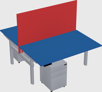 Shared electric desk