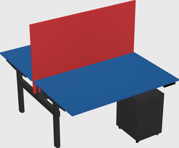Shared electric desk