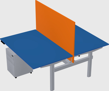 Shared electric desk