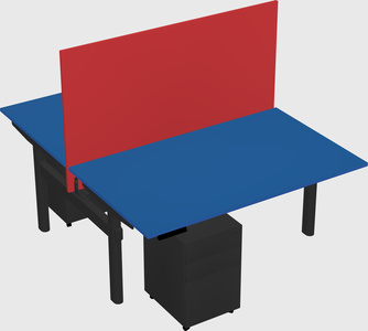 Shared electric desk