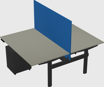 Shared electric desk