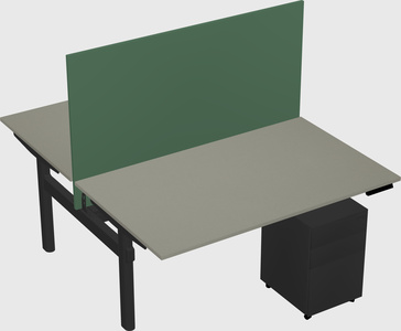 Shared electric desk