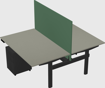 Shared electric desk