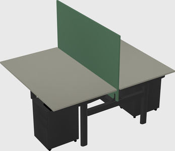 Shared electric desk